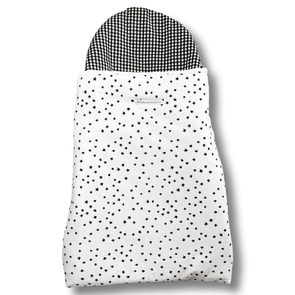 BIBS Chupetes – Juego de 2 chupetes de nuevo color con pezón simétrico,  goma natural sin BPA, fabricados en Dinamarca, gris fósil/malva, 6-18 meses