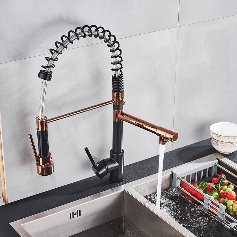 rose gold kitchen roll holder