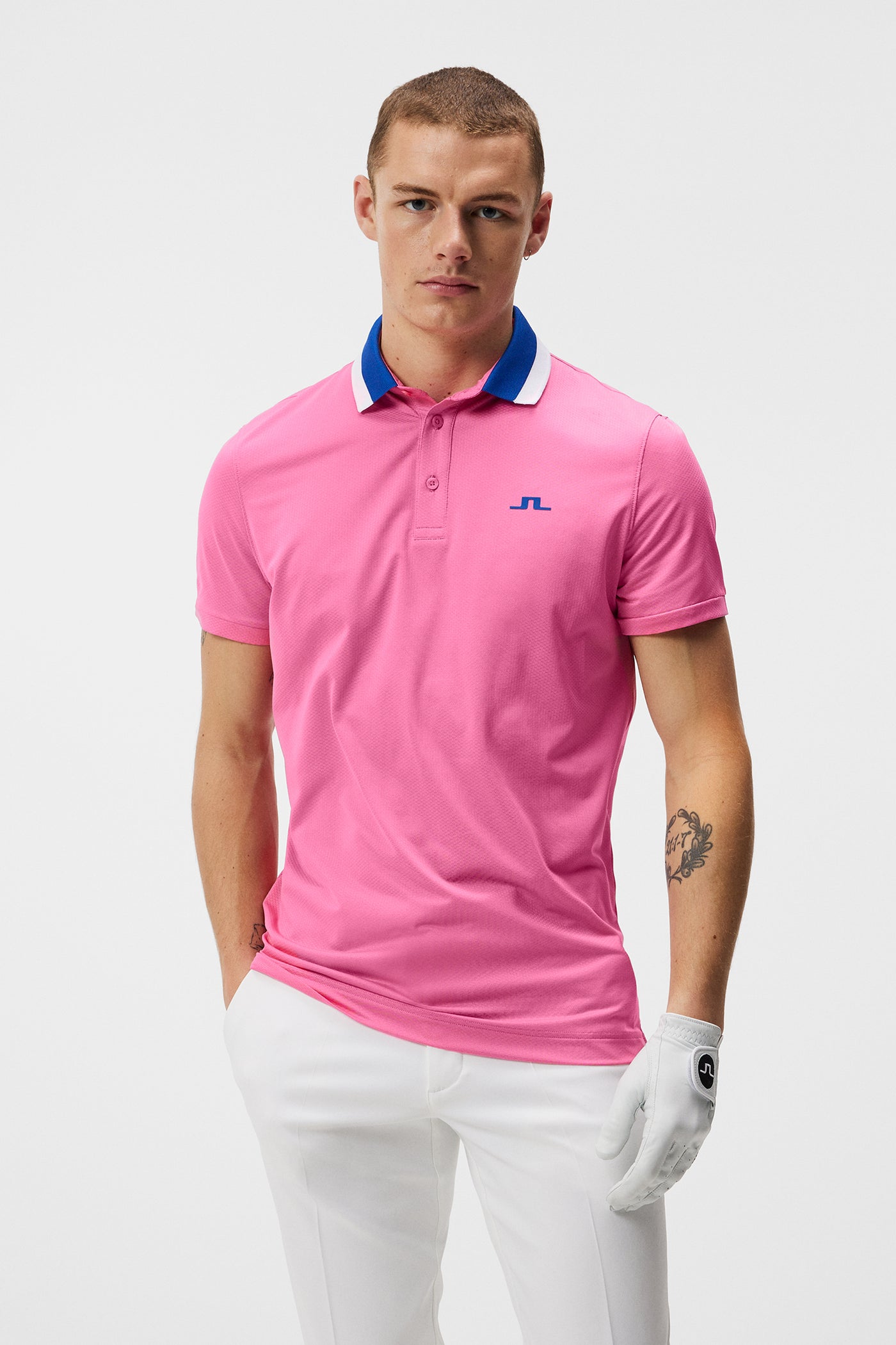 SID MASHBURN - Striped Cotton-Jersey Polo Shirt - Pink Sid Mashburn