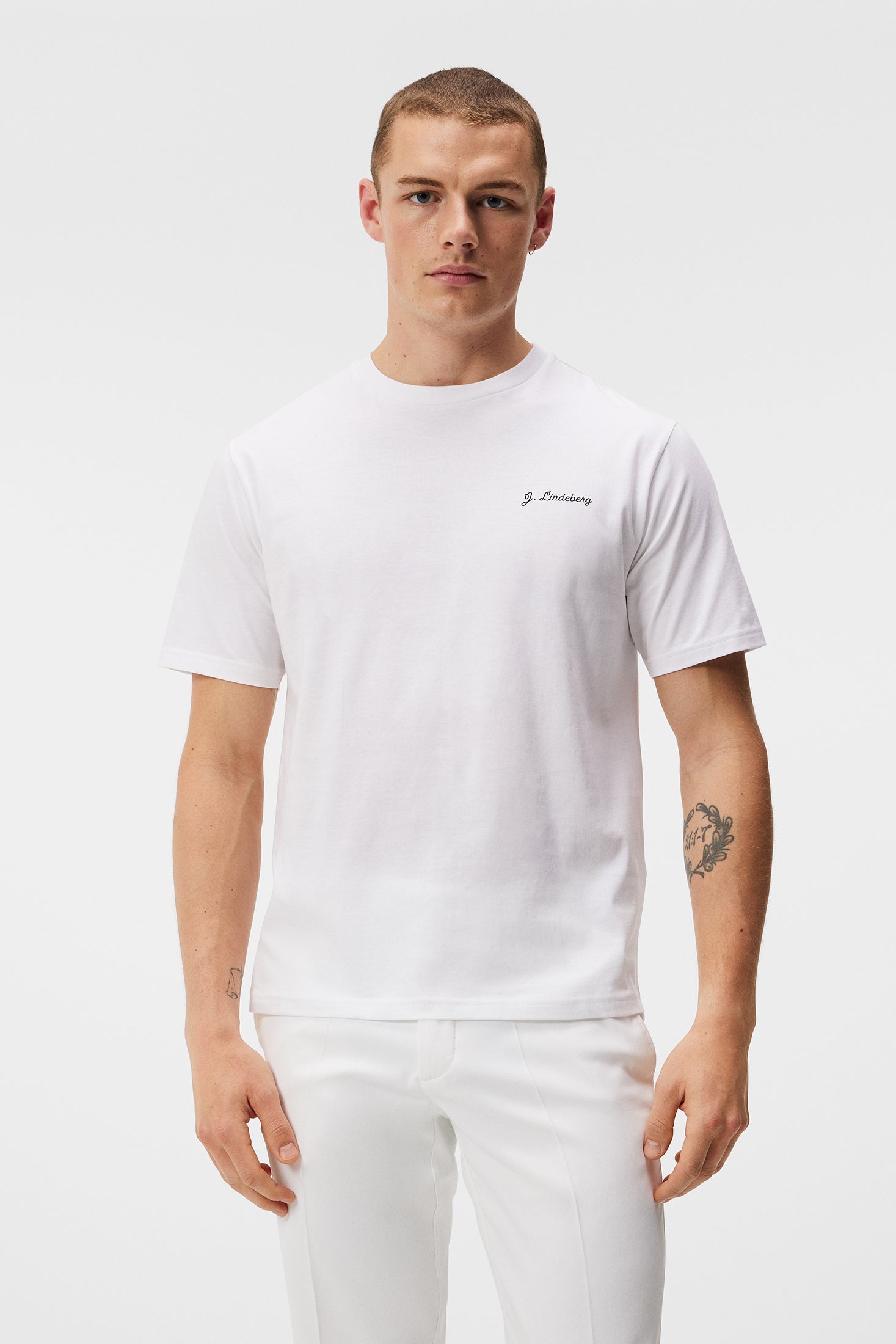 제이린드버그 J.LINDEBERG Dale T-Shirt,White