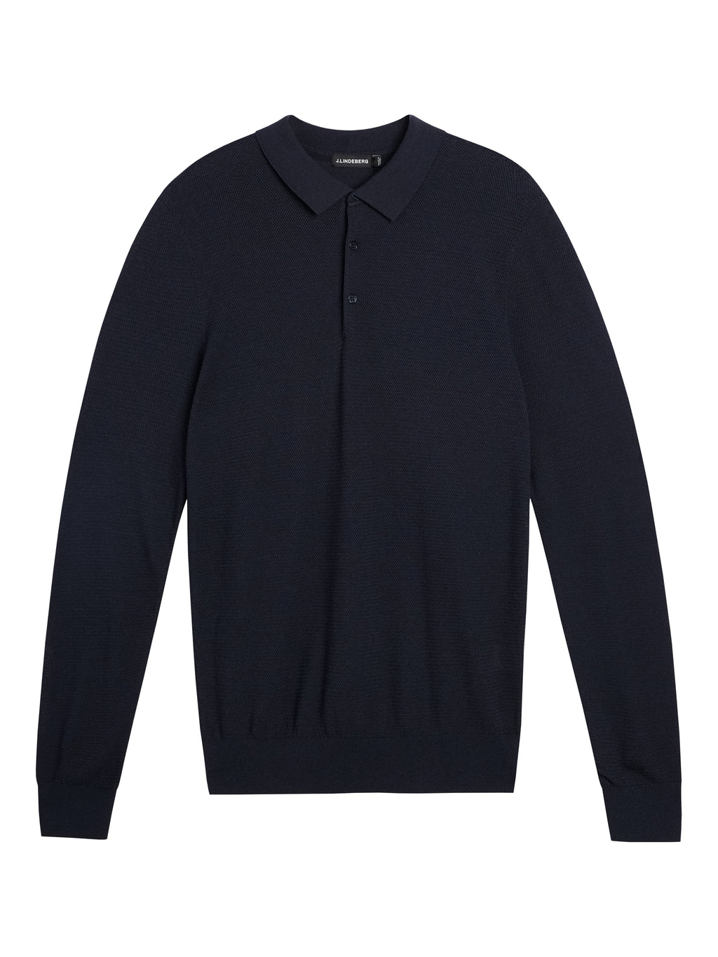 Rowan Mesh Knit Polo J.LINDEBERG