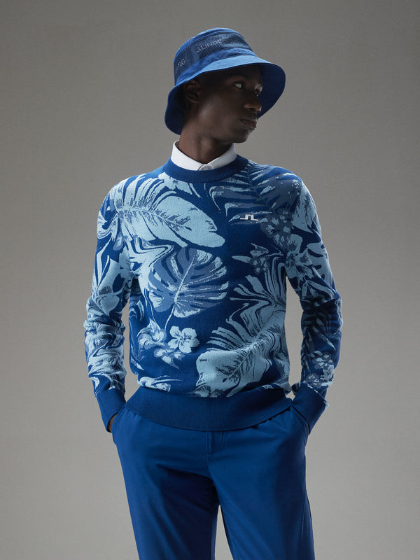 제이린드버그 스웨터 J.LINDEBERG Percy Sweater,Hibiscus Blue