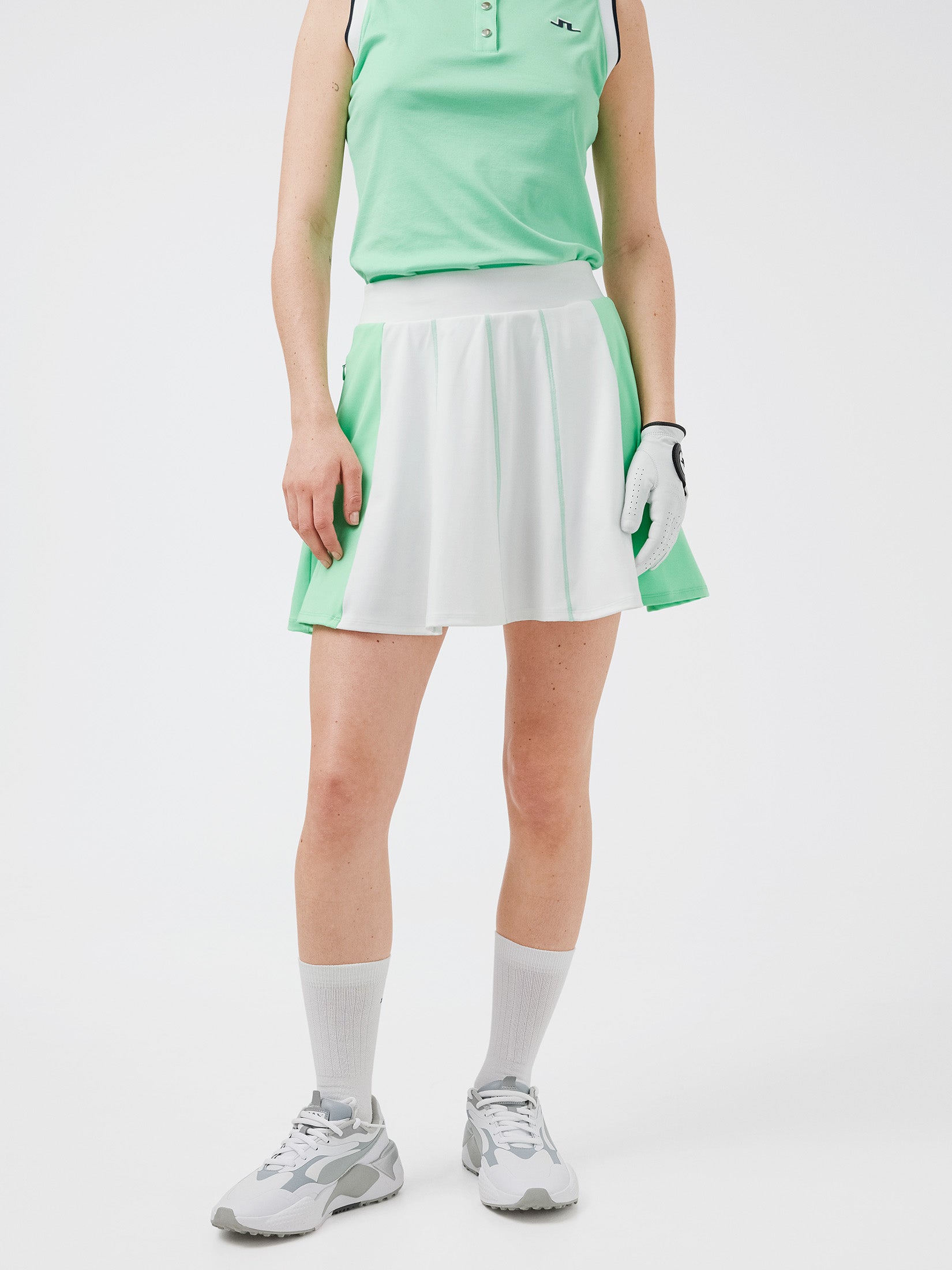 제이린드버그 J.LINDEBERG Jolie Golf Skirt,White