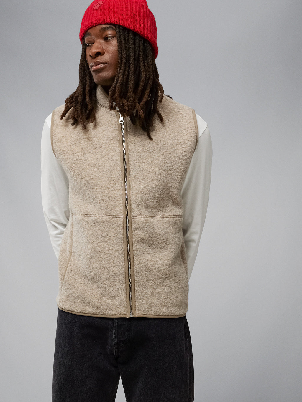 Lucky doorgaan met Kritiek Duncan Wool Fleece Vest – J.LINDEBERG