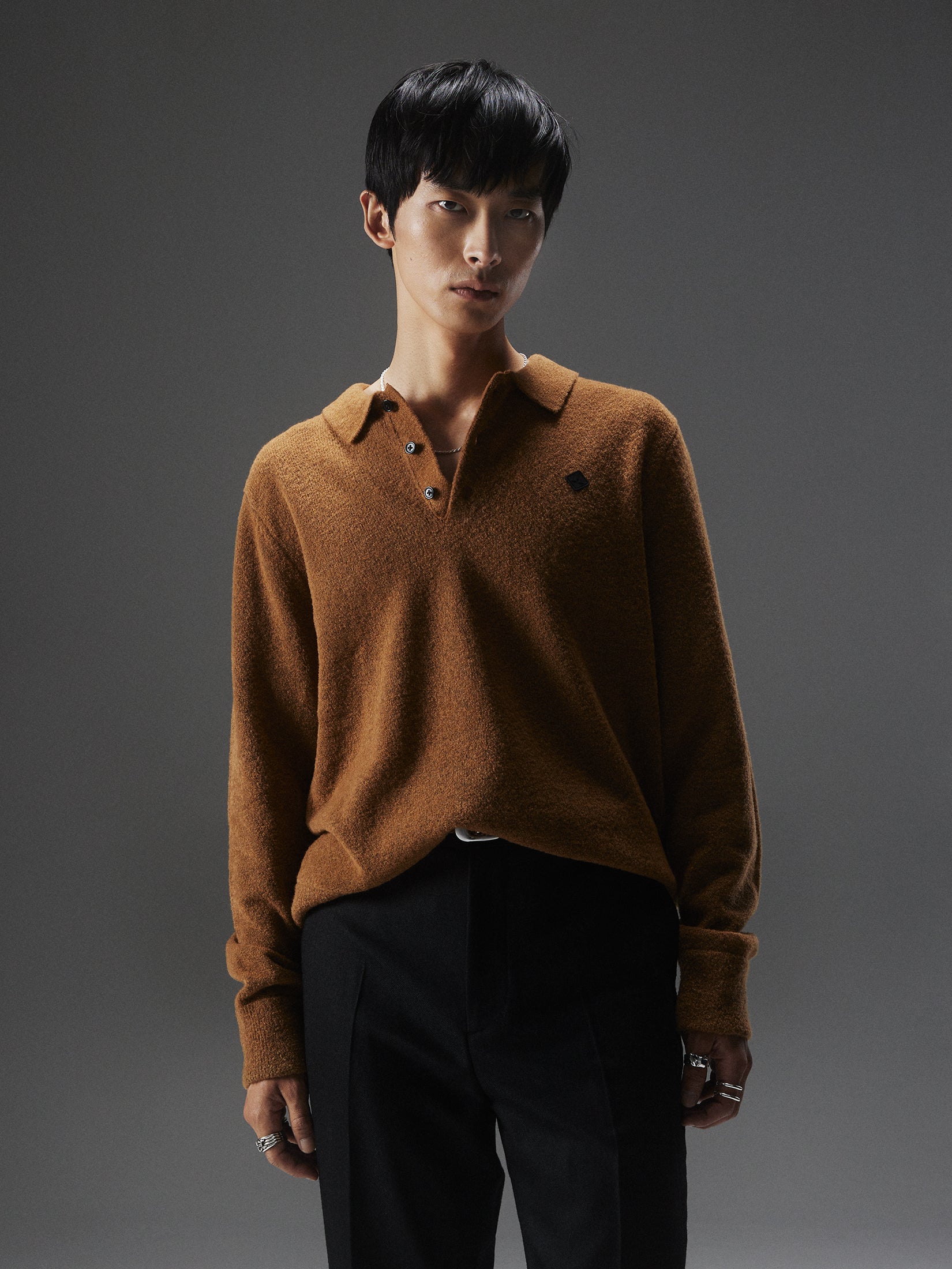 제이린드버그 J.LINDEBERG Yann Merino Polo Sweater