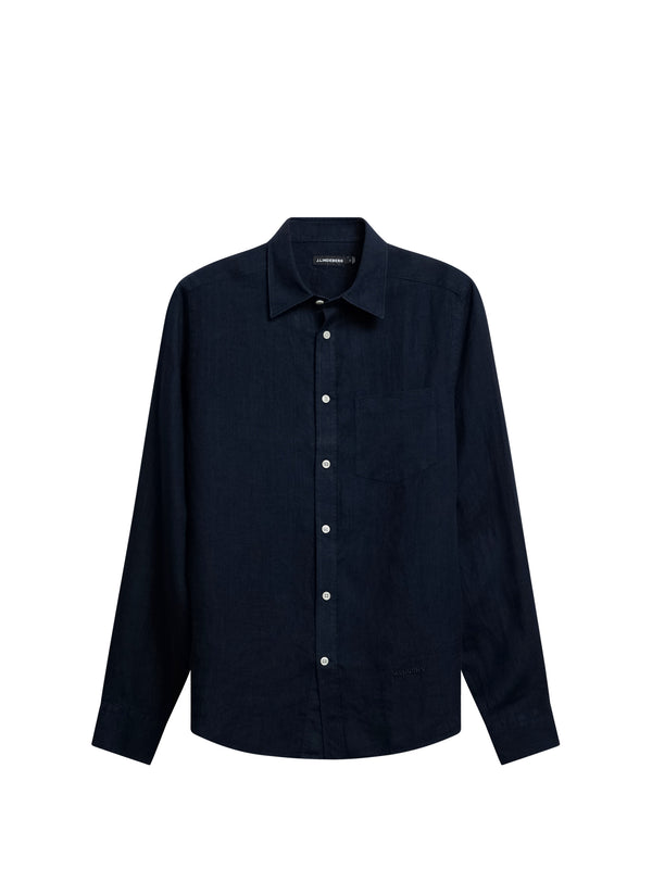 제이린드버그 J.LINDEBERG Clean Linen Slim Shirt