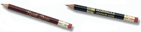 Logo Round Pencils w/ Eraser