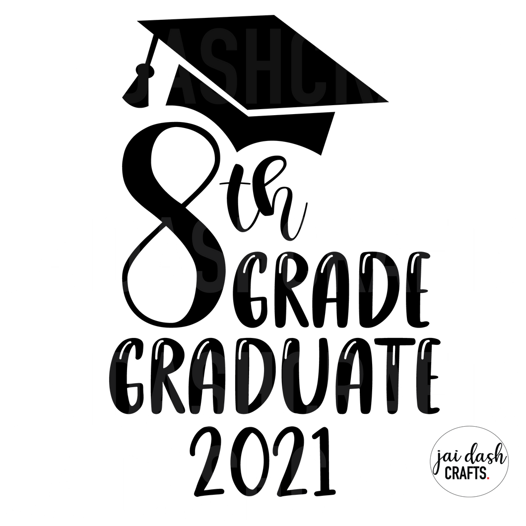 Download 8th Grade Graduate Svg Jai Dash Crafts