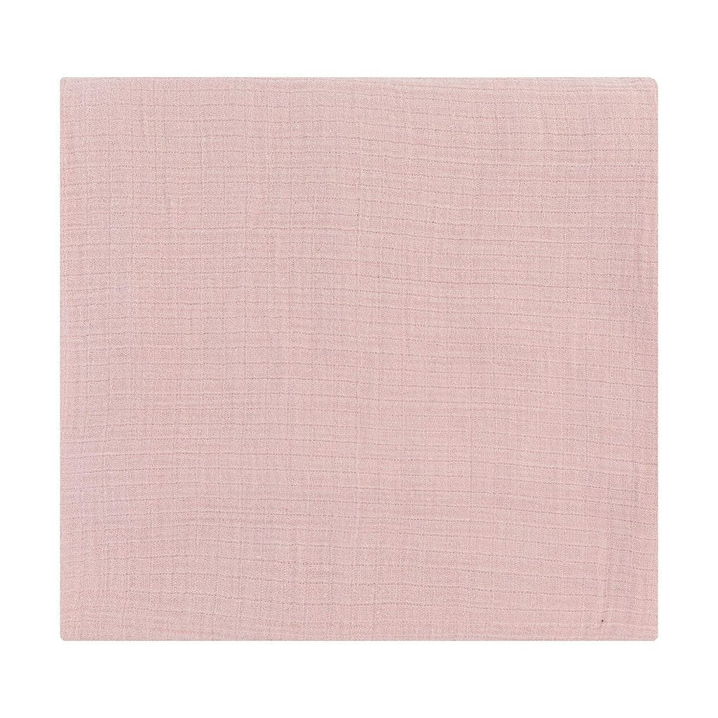 pink muslin blanket