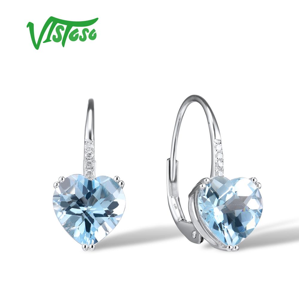 white gold earrings for women