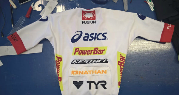 Andy Potts Fusion Speed Suit Custom Printing