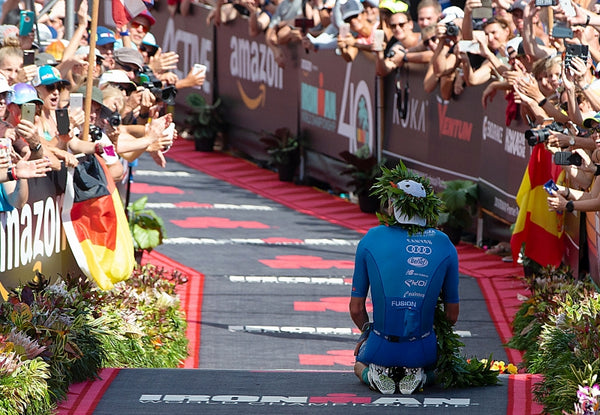 Ironman World Champion 2018 Patrick Lange_Fusion SLi Speed Suit_Sleeved Tri Suit