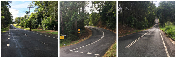 2016 Ironman 70.3 World Championships Sunshine Coast bike course collage