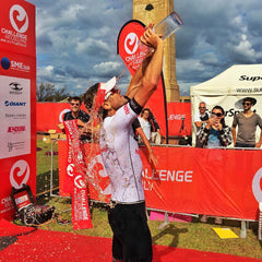 Todd Skipworth Challenge Melbourne Triathlon finish