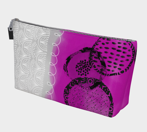 Fleur Dot Makeup Bag – Sheree Burlington