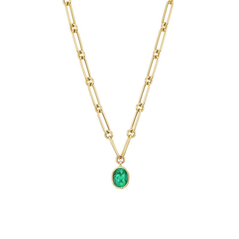 Emerald Nomad Necklace – Sorellina