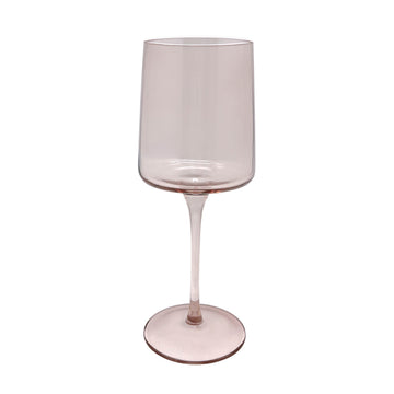 Fine Line Clear with White Rim Wine Glass Set of 4