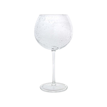 Fine Line Light Blue with White Rim Wine Glass Set of 4 | Mariposa