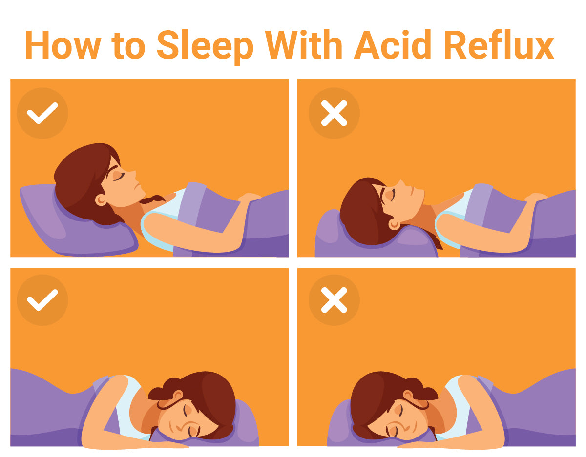 left side sleeping infographic