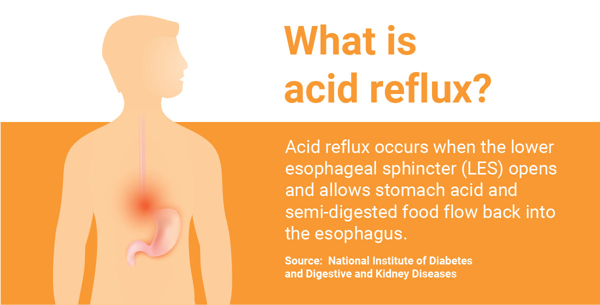 acid reflux infographic