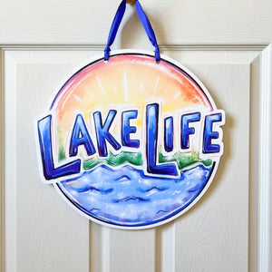 Lake Life Door Hanger - Mint Juleps Shop