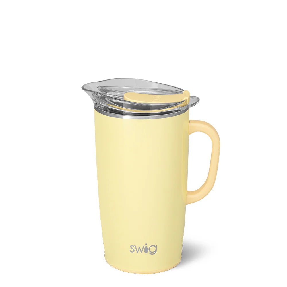 Swig Party Pitcher -Shimmer Buttercup