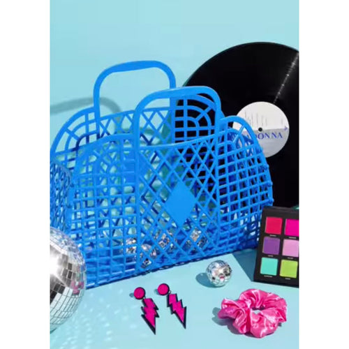 Sun Jellies - Mini Retro Basket - Blue