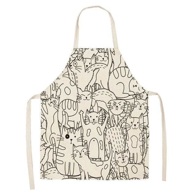 Kitchen Apron "Creative Cats"