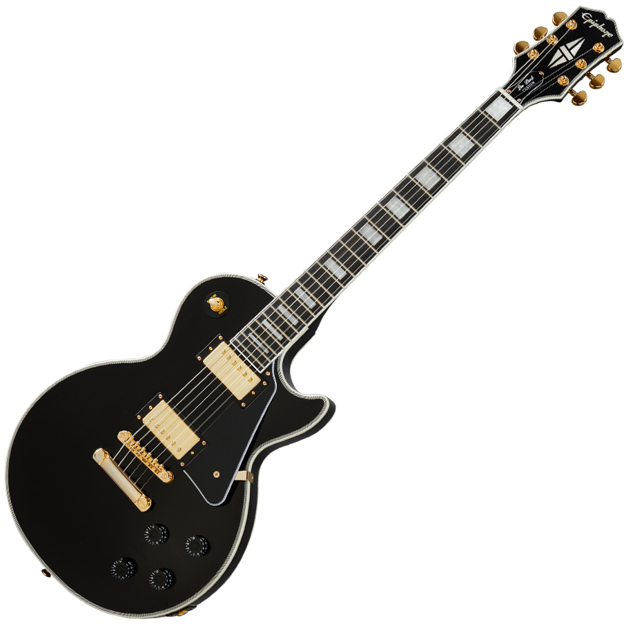 les paul custom epiphone black