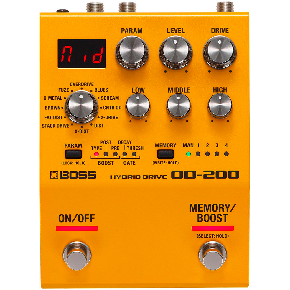 boss orange pedal