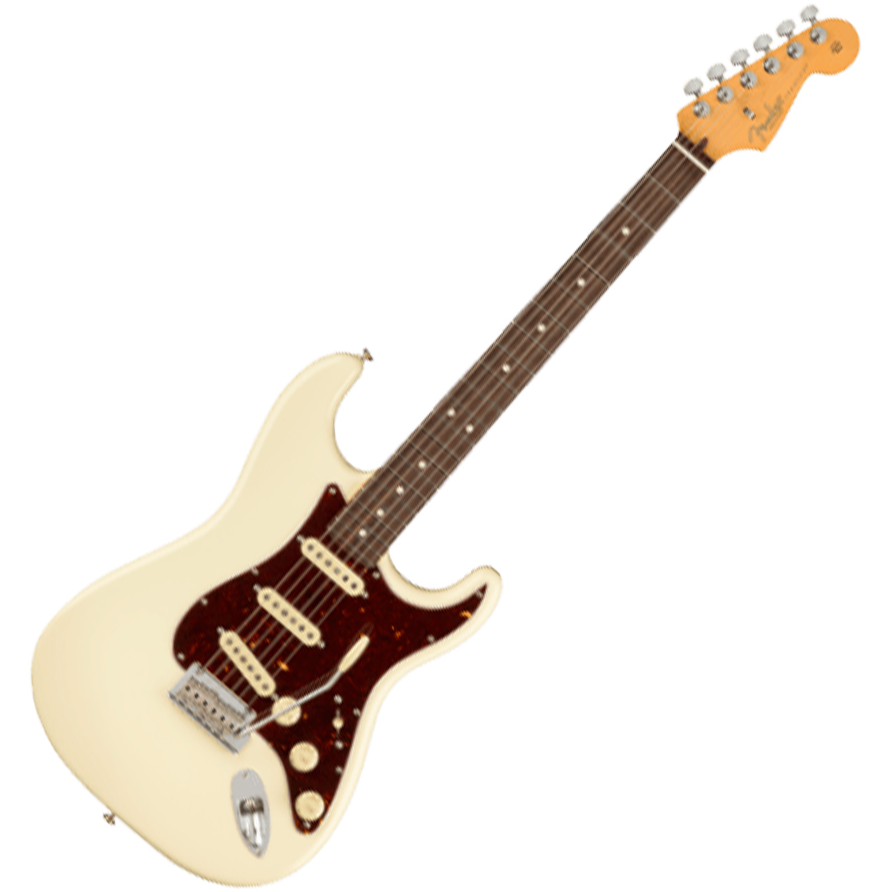 &lt;p&gt;Fender American Professional II Stratocaster®, Rosewood Fingerboard, Olympic White&lt;/p&gt;