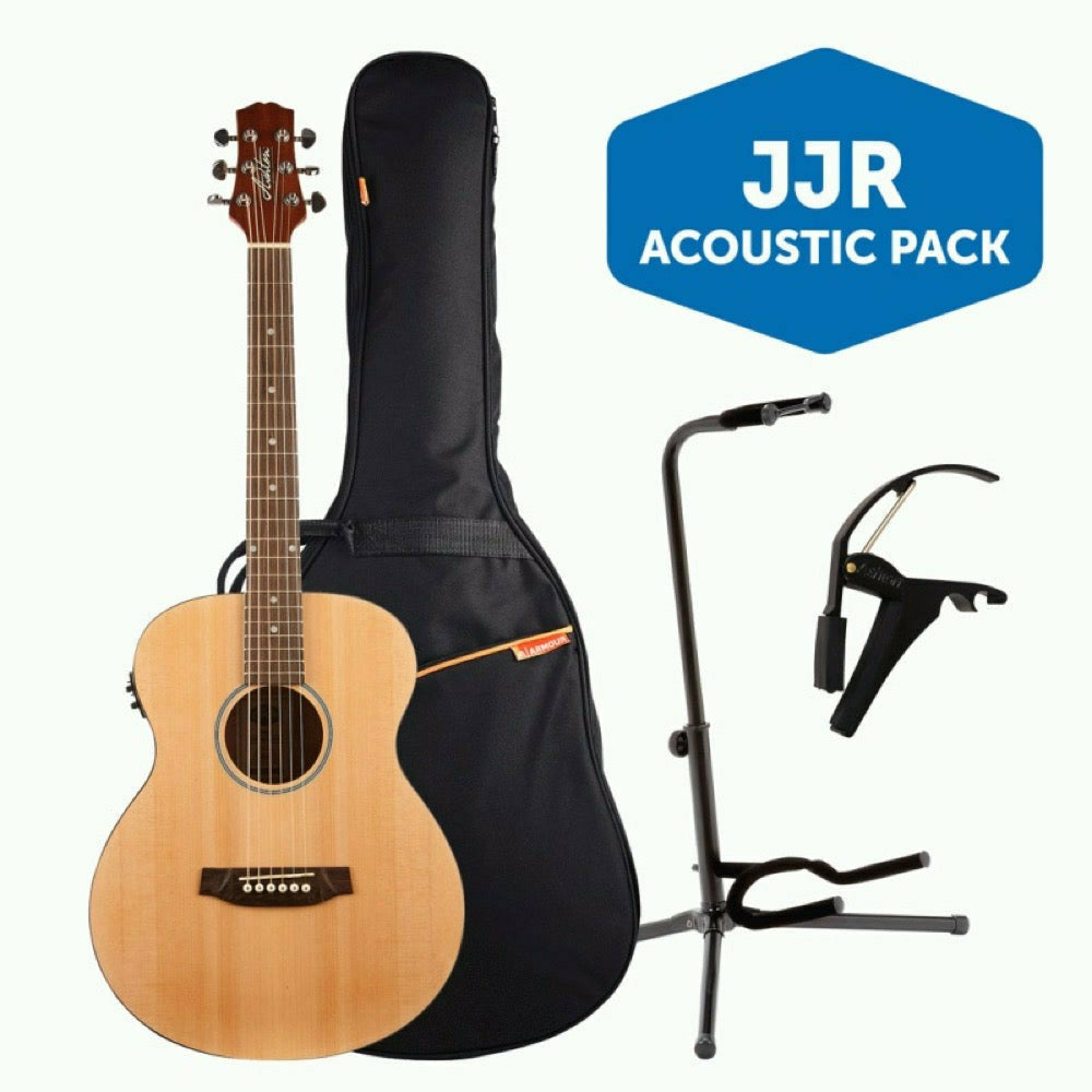 mini jumbo acoustic guitar