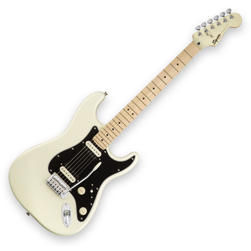 squier pearl white