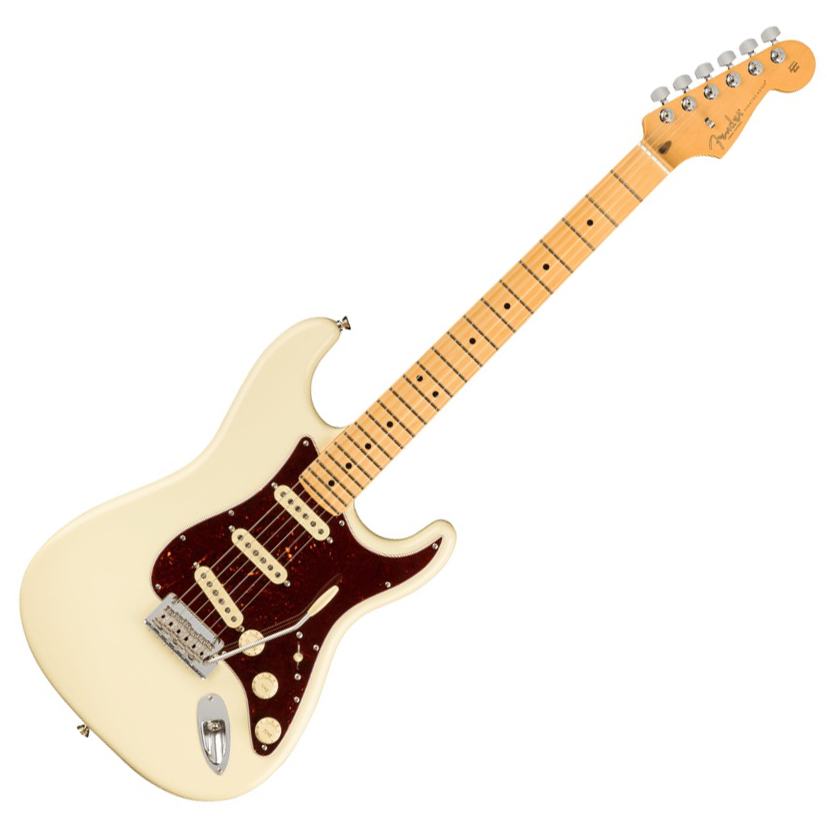 fender stratocaster american standard olympic white