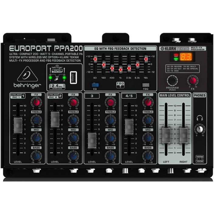 behringer europort ppa 200