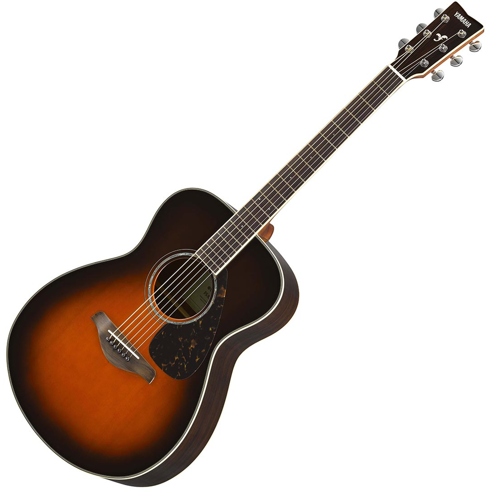 yamaha tobacco brown acoustic guitar