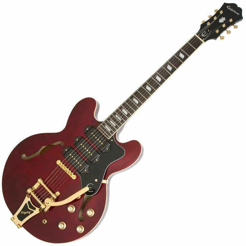 epiphone riviera custom p93 wine red limited edition