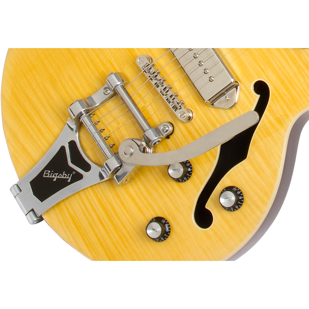 epiphone semi hollow with bigsby