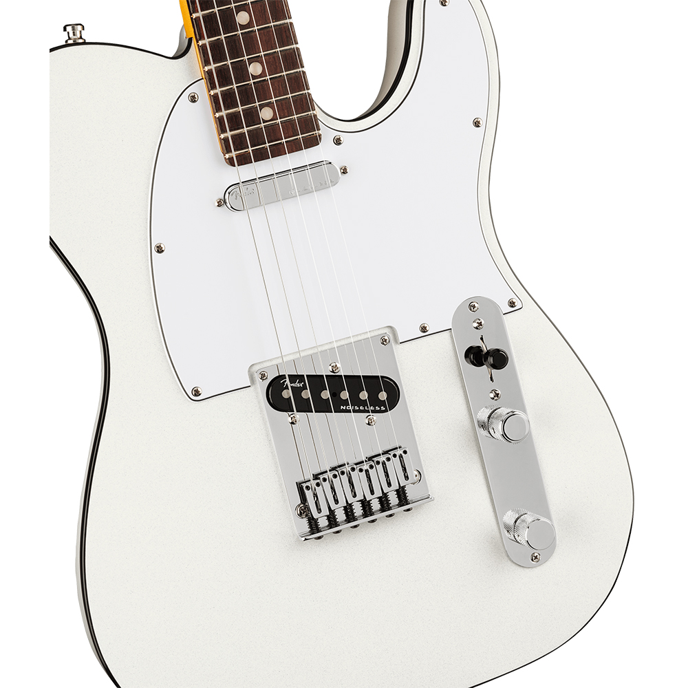 fender american ultra telecaster arctic pearl