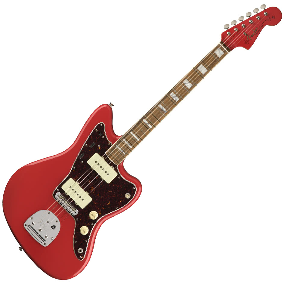 60th anniversary jazzmaster fiesta red