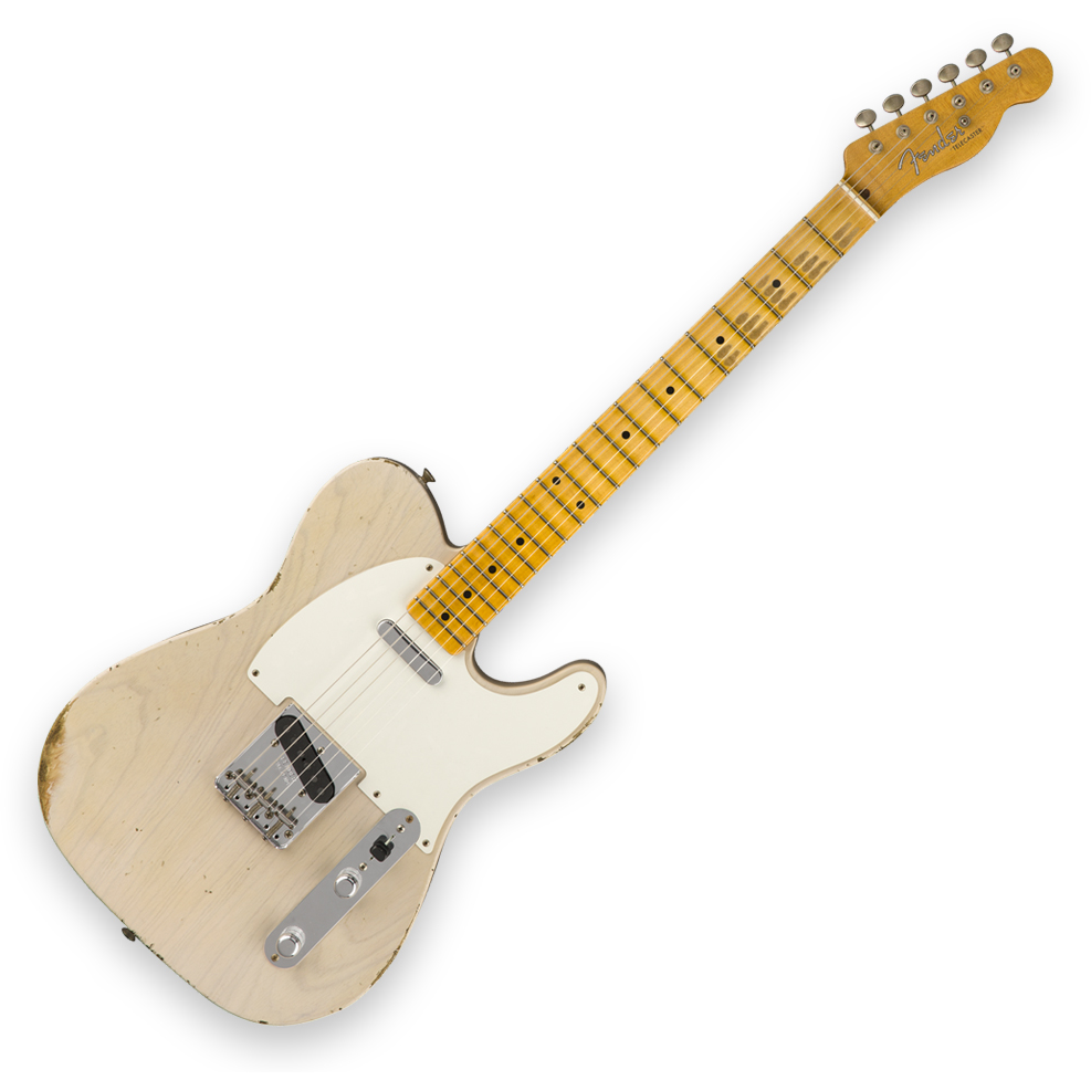 aged white telecaster