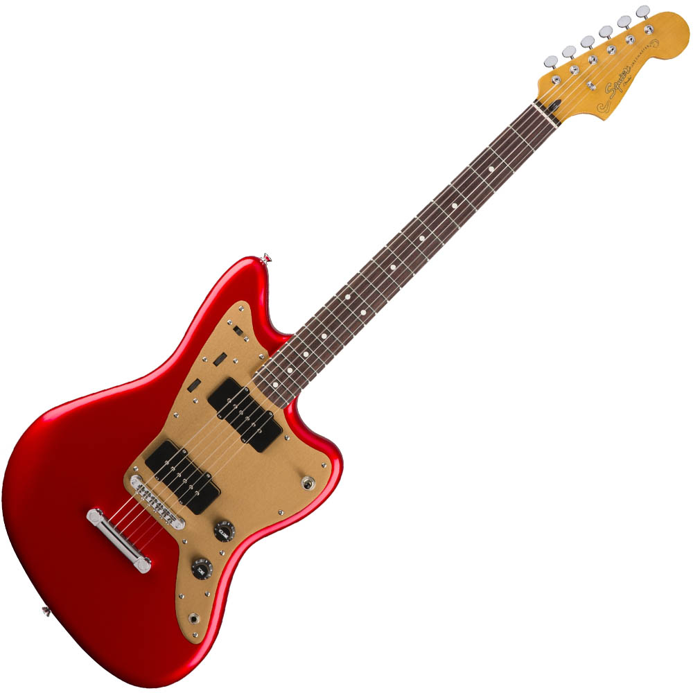 Squier Deluxe Jazzmaster. 新同 ケース付き - 楽器/器材