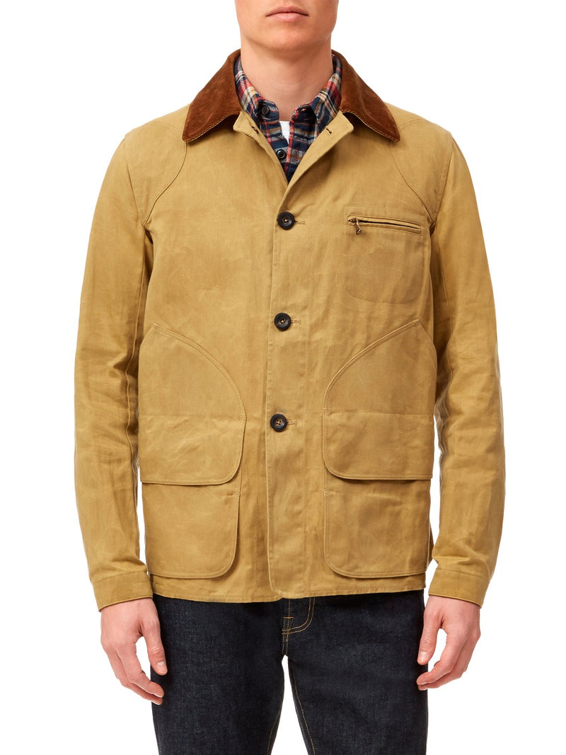 waxed cotton hunting jacket