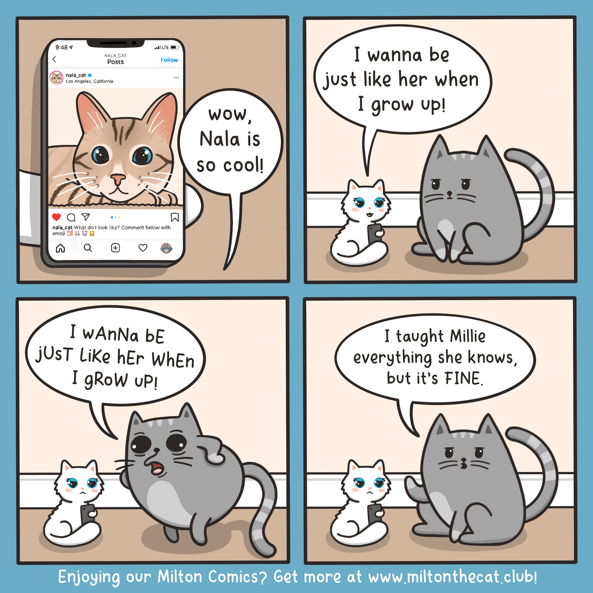 Milton the Cat Daily Comic – Meowingtons