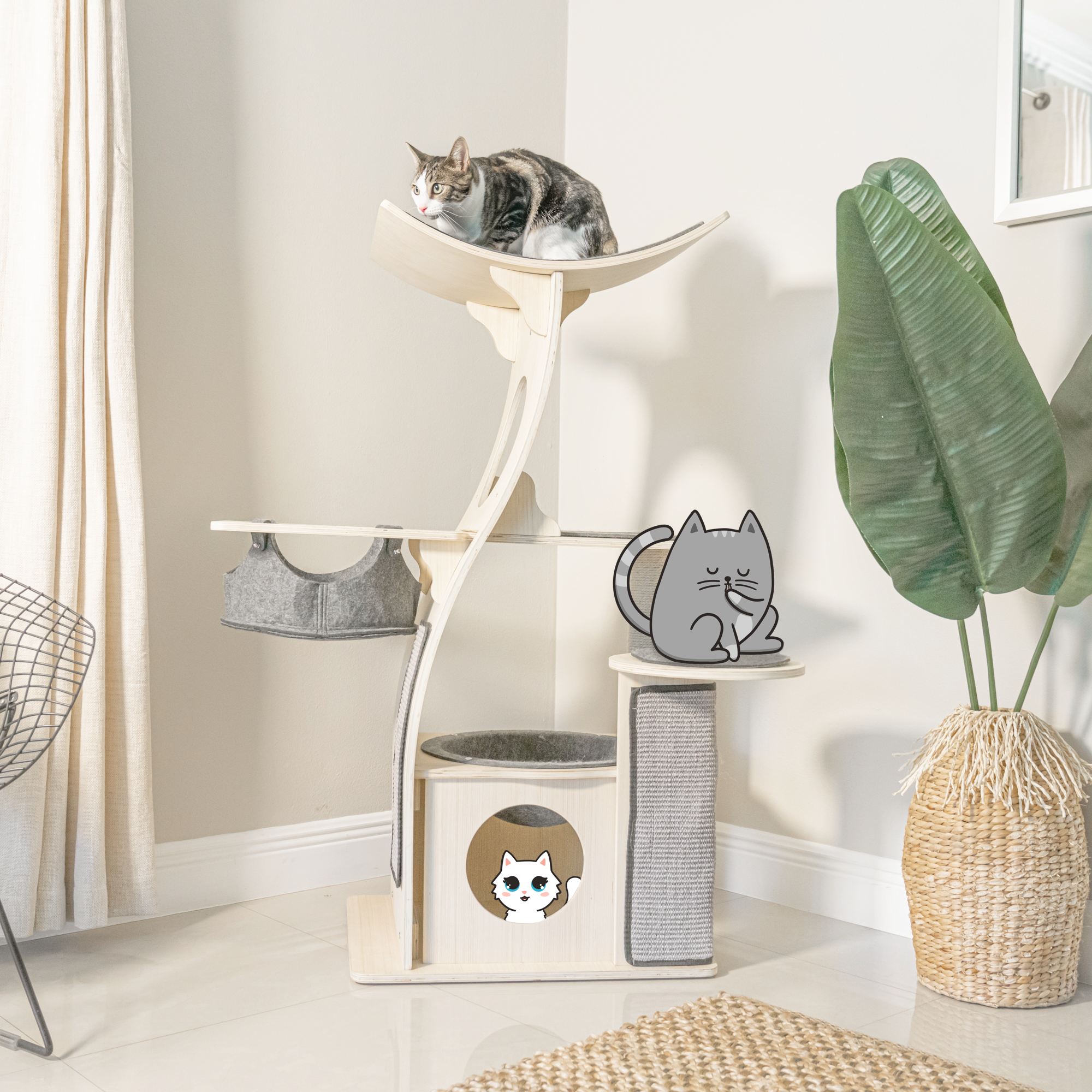 unique cat furniture with a modern twist