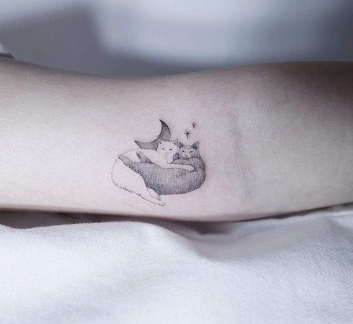 simple cat tattoos