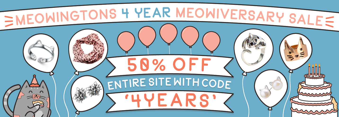 meowingtons anniversary sale