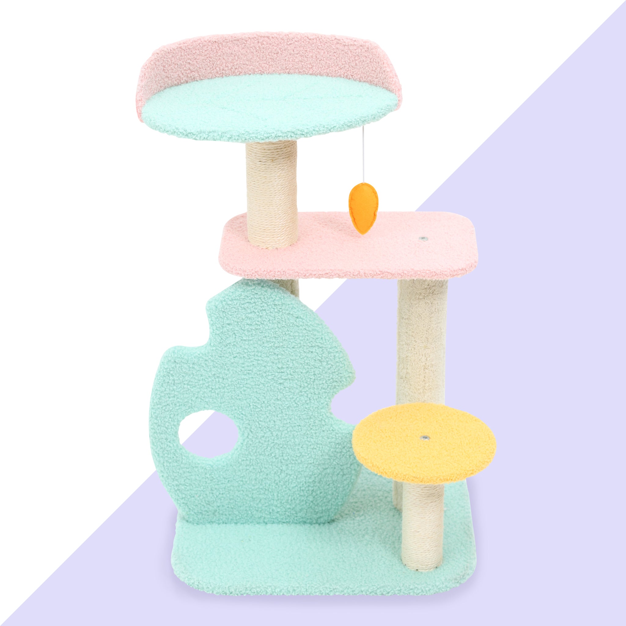 Dreamland Pastel Cat Scratching Post