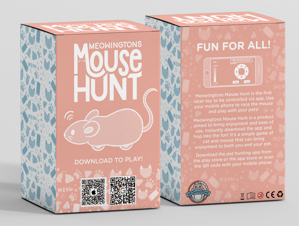 mouse hunt cat toy app