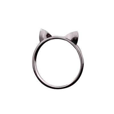 Sterling Silver Spiral Cat Ring – Meowingtons